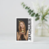 30th Birthday Photo college Party  エンクロージャーカード (スタンド正面)