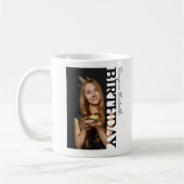 30th Birthday Photo college Party  コーヒーマグカップ (左)