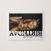 30th Birthday Photo college Party ジグソーパズル (横)