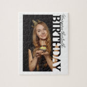 30th Birthday Photo college Party ジグソーパズル (縦)