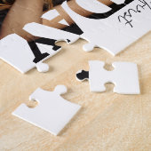 30th Birthday Photo college Party ジグソーパズル (側面)