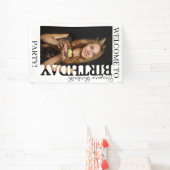 30th Birthday Photo college Party  横断幕 (インサイチュ)