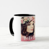 30th birthday photo hello 30女性 マグカップ (正面左)