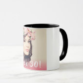 30th birthday photo hello 30女性 マグカップ (正面右)