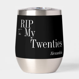 30th Birthday RIP 20sパーティー白黒