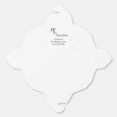 30th Birthday RIP 20s Black and White Party フェイバーボックス (見開き)