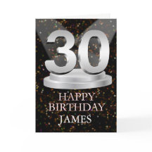 30th Birthday Spotlight名刺の追加