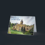30th Birthday Wishes Castle Howard York 絵画's カード<br><div class="desc">イギリスのノースヨーク絵画シャーにあるハワード城の水彩画に基づいて設計されたFarida Greenfield.イングランド素晴らしノースヨークシャーの庭園と堂々とした家。デザインは30歳の誕生日のために、カードにあなたのメッセージをパーソナライズする。</div>