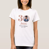 30th birthday womens tshirts thirty milestone  tシャツ (正面)