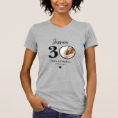 30th birthday womens tshirts thirty milestone tシャツ (正面)