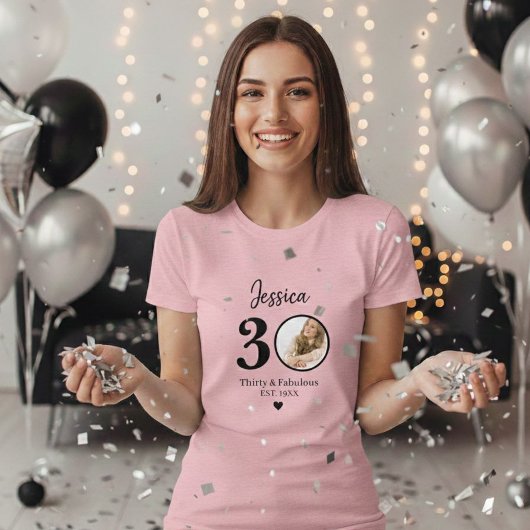 30th birthday womens tshirts thirty milestone  tシャツ