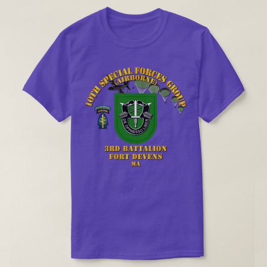 30th SFG Ft Devens MA Tシャツ (デザイン正面)