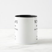 30th Wedding Anniversary Mug Funny Couples Gift マグカップ (中央)