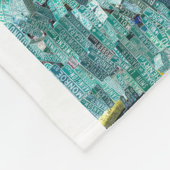 30x40 Fleece Blanket - Streets of NT  フリースブランケット (角)