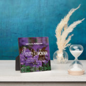 31女カスタム性フローラ フォトプラーク (インサイチュ)