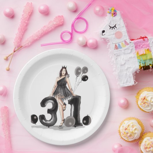 31歳の誕生日おめでとう。 ペーパープレート (パーティー)