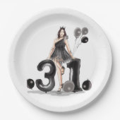 31歳の誕生日おめでとう。 ペーパープレート (正面)