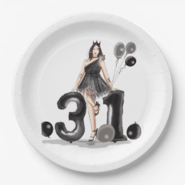 31歳の誕生日おめでとう。 ペーパープレート