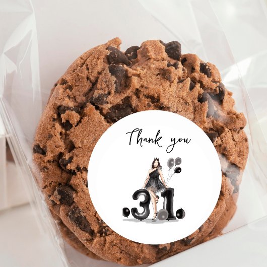 31歳の誕生日おめでとう。 ラウンドシール