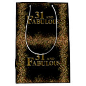 31歳の誕生日 ミディアムペーパーバッグ (正面)