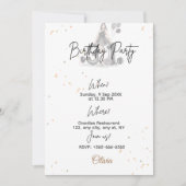 31歳の誕生日、31、黒 招待状 (正面)