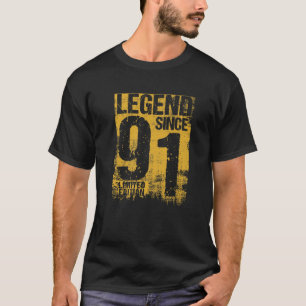 31歳ヴィンテージ1991 31番目の誕生日装飾 Tシャツ