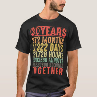31歳結婚31周年記念品 Tシャツ