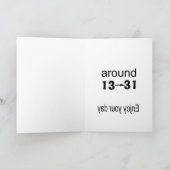 31歳 カード (内部)