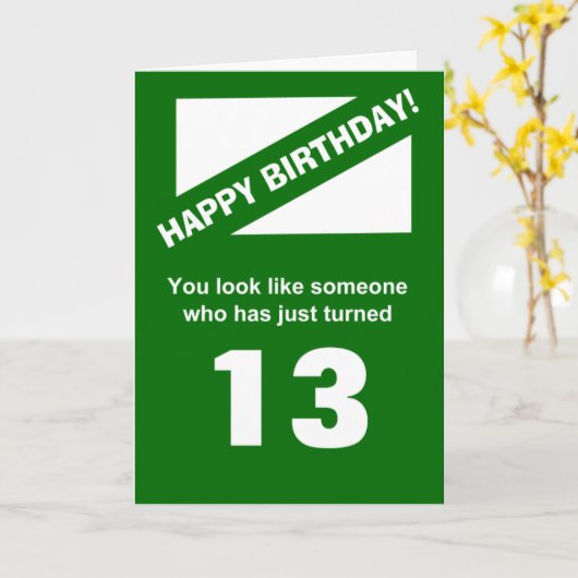 31歳 カード (黄色い花)