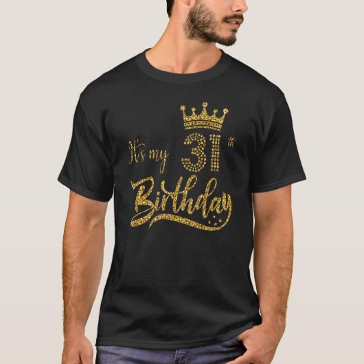 31誕生日かわいい女の子31歳カラス Tシャツ (正面)