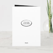 31誕生日ビールオンブラック カード (裏面)