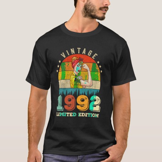 31誕生日1992限定版ヴィンテージ31年 Tシャツ (正面)