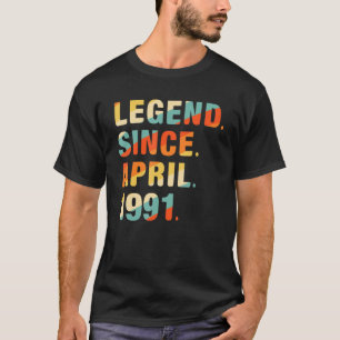 31誕生日31年伝説1991年4月以来 Tシャツ