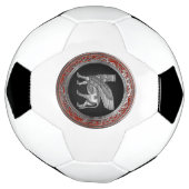 [310]アッシリア翼ブル – シルバーラマス サッカーボール (回転)