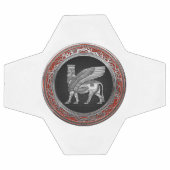 [310]アッシリア翼ブル – シルバーラマス サッカーボール (フラット)