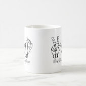 310- -西のロサンゼルス コーヒーマグカップ (中央)