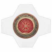 [310] Vegviser -バイキング金ゴールド魔法Runic Compass サッカーボール (フラット)