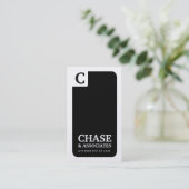 311お洒落で企業のなモノグラム|の法律の金ゴールドカード 名刺 (スタンド正面)