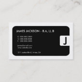 311お洒落で企業のな|の法律の金ゴールドカード 名刺 (裏面)