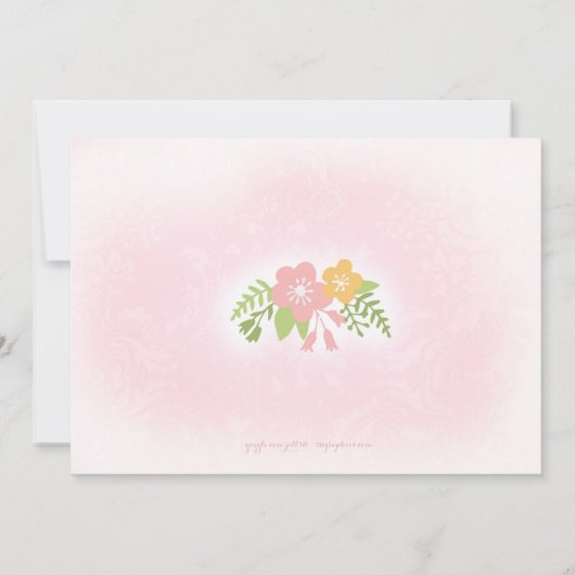 311ののどの金ゴールドのグリッター1つの最初誕生日 招待状 (裏面)