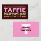 311のパン屋のデザート 名刺 (正面/裏面)