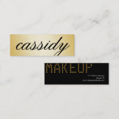 311の名前をカスタムするの名刺 スキニー名刺 (正面/裏面)