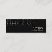 311の名前をカスタムするの名刺 スキニー名刺 (裏面)