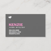 311の星の顔の甘美な鞭 名刺 (裏面)