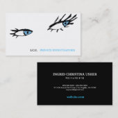 311の私立探偵の目 名刺 (正面/裏面)