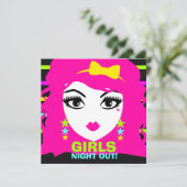 311の菓子のネオンパンクの招待 招待状 (スタンド正面)