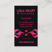 311の赤いHOTTの炎 名刺 (裏面)