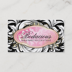 311のBodacious物惜しみしないブティックのヒョウの点 名刺