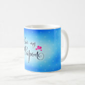 311のI愛私のPapou コーヒーマグカップ (正面右)