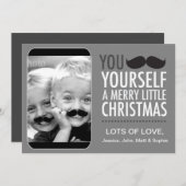 311インタラクティブヒゲホリデーカード シーズンカード (正面/裏面)